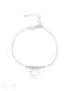 Armkette mit Plaquette Verstellbar mit Karabiner 17-19.5cm - Shanti Enterprise AG