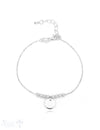 Armkette mit Plaquette Verstellbar mit Karabiner 17-19.5cm - Shanti Enterprise AG