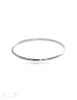 Armreif halbrund 2,5 mm breit poliert Silber 925 - Shanti Enterprise AG
