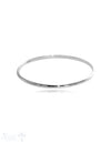 Armreif halbrund 2,5 mm breit poliert Silber 925 - Shanti Enterprise AG