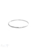 Armreif halbrund 2,6 mm breit poliert Silber 925 - Shanti Enterprise AG