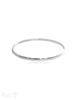 Armreif halbrund 3 mm breit poliert Silber 925 - Shanti Enterprise AG