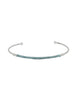 Armspange mit Baumwolle in der Mitte 1.5 m m Dicke Silber 925 - Shanti Enterprise AG