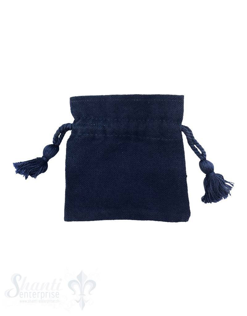 Baumwollsäckli, 25 Stk. grob: blau - Shanti Enterprise AG