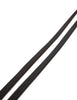 Beiges flaches Leder Textil sand oben Seiten genäh t unten beiges Leder per Meter Breite 10 mm Dicke - Shanti Enterprise AG