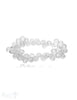 Bergkristall Briolett Armband auf Elastik Tropfen facettiert 17 cm - Shanti Enterprise AG
