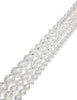 Bergkristall Strang transparent Rhomben-Schliff Kugeln - Shanti Enterprise AG