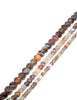 Botswana-Achat Strang grau-braun facettiert Disk dick 4 mm AAA (3.9-4.2 mm) 3.7mm dick - Shanti Enterprise AG