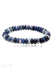 Buttons 10 mm Edelstein Armbänder poliert auf Elastik 19 cm - Shanti Enterprise AG