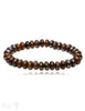 Buttons 10 mm Edelstein Armbänder poliert auf Elastik 19 cm - Shanti Enterprise AG
