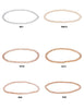 Buttons Ø 3 mm Armband facettiert auf Elast 18 cm Zirkonia-Kristalle - Shanti Enterprise AG