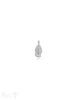 Cantharus Schnecke Anhänger Silber 19x8 mm gerippt Oese fix - Shanti Enterprise AG
