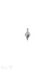 Cantharus Schnecke Anhänger Silber 20x8 mm getupf t Oese fix - Shanti Enterprise AG