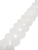 Chalcedon Strang weiss kristallin Disk AAA Natur - Shanti Enterprise AG