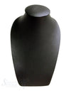 Display Kunstleder schwarz: Büste 19x30 cm mit Fuss Klettverschluss - Shanti Enterprise AG