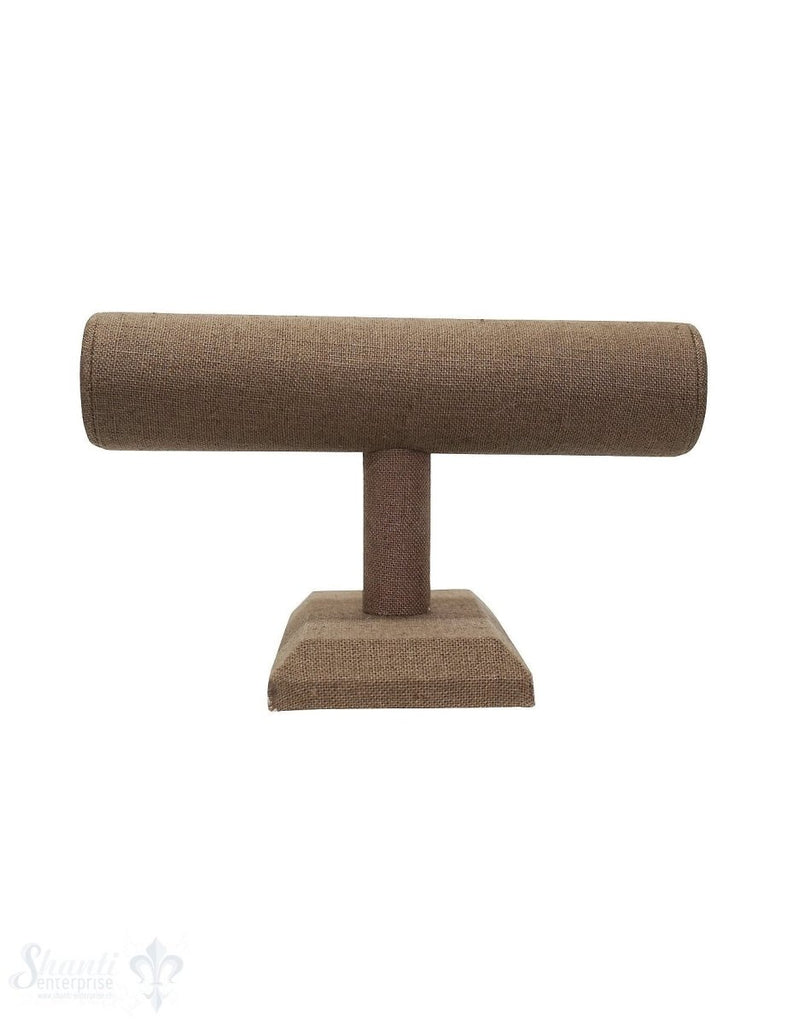 Display Leinen braun Armband-Ständer - Shanti Enterprise AG