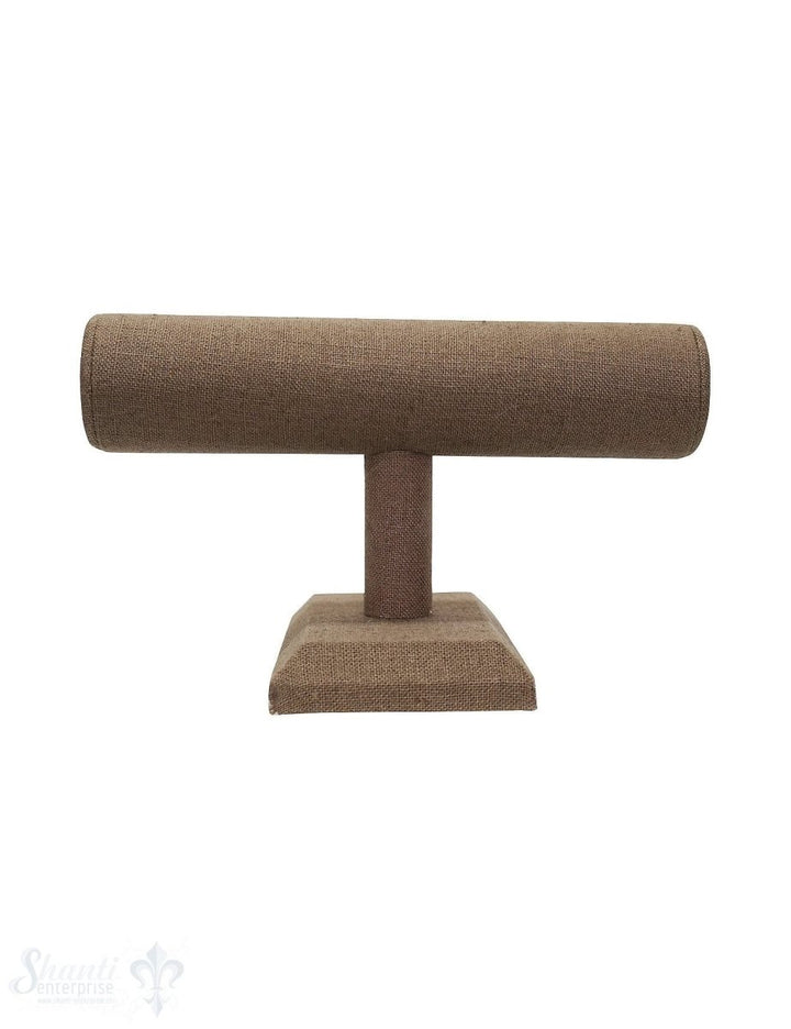 Display Leinen braun Armband-Ständer - Shanti Enterprise AG