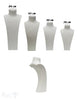 Display Leinen Büste weiss mit Haken hinten - Shanti Enterprise AG