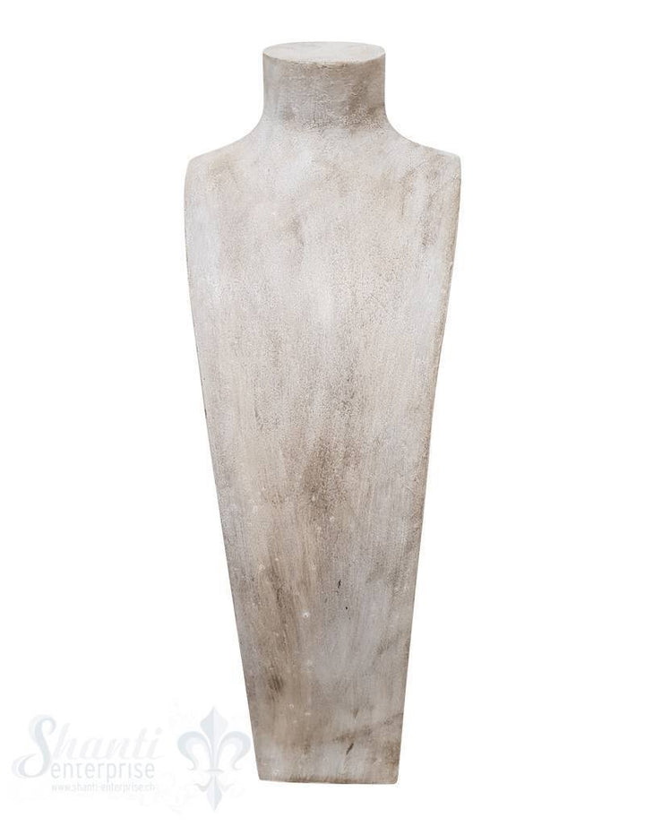 Display weiss antik Büste: 28x85 cm - Shanti Enterprise AG