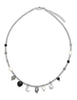 Edelstahl Halskette mit Charms 38-45cm - Shanti Enterprise AG