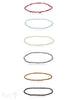 Edelstein Armband 3 mm facettiert rund auf Elastik 17 cm - Shanti Enterprise AG