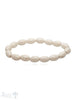 Edelsteinarmband Navette auf Elastik 8.5x12mm 18cm - Shanti Enterprise AG