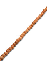 Eibenholz Kette rehbraun Kugeln 9 mm AAA (rund 8.0-8.3 mm)