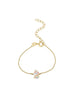 Einhorn Armkette Anker 12-16 cm Kinder Schmuck mit Emaille Regenbogen Farben Grösse verstellbar - Shanti Enterprise AG