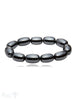 Ellipsoid Edelstein Armbänder 18x12 mm poliert auf Elastik 19 cm - Shanti Enterprise AG