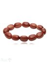 Ellipsoid Edelstein Armbänder 18x12 mm poliert auf Elastik 19 cm - Shanti Enterprise AG