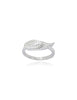Engelsflügel quer Ring 20x6 mm Ring Silber 925 - Shanti Enterprise AG