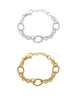 Fantasie Anker 20x14 / Rollo 8 mm 17-20 mm abwechselnd poliert / verziert mit Karabiner - Shanti Enterprise AG