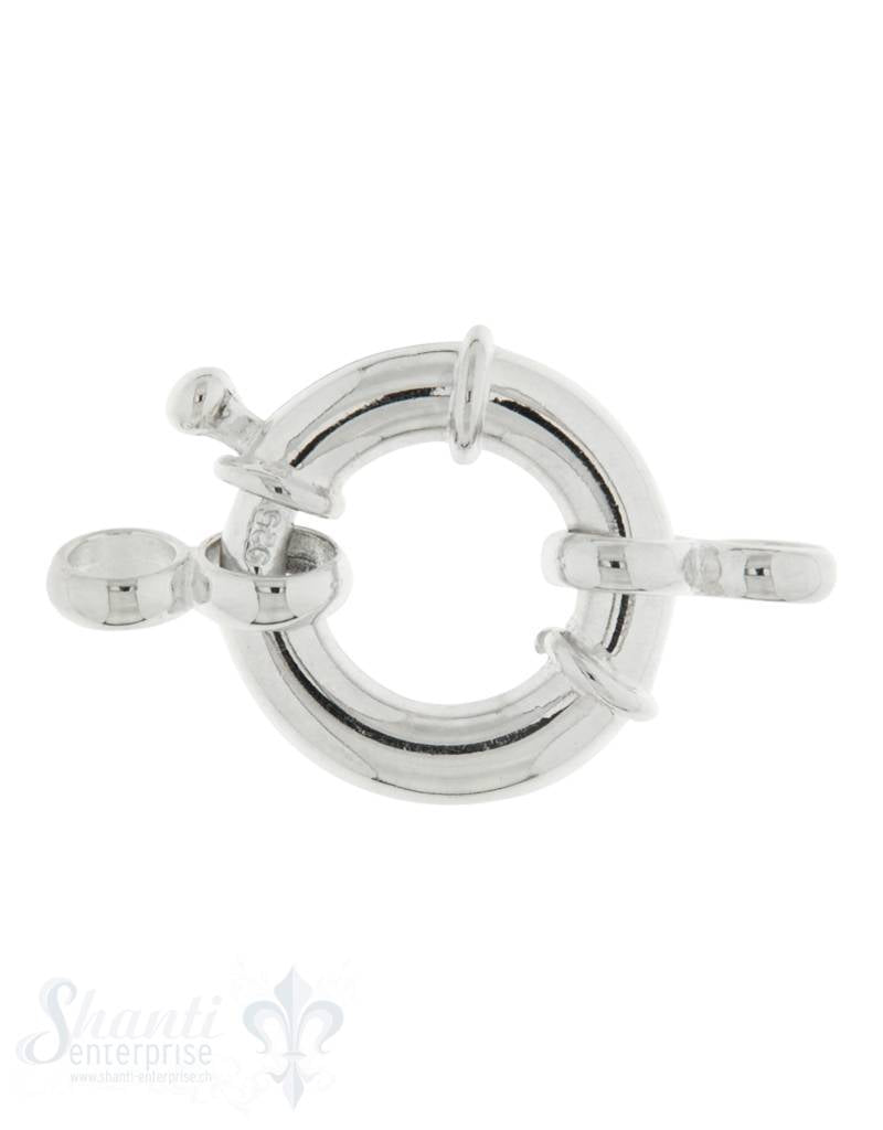 Federringschloss mit 2 Oesen D:19 mm, Dicke: 4.4 m 1 Stk. / Pack - Shanti Enterprise AG