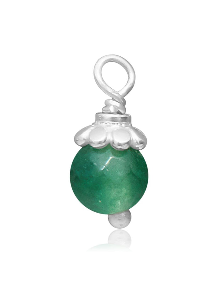 Feine Anhänger 4 mm mit Stein - Shanti Enterprise AG