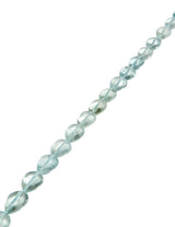 Fluorit Strang grün Tropfen 9x12 mm poliert