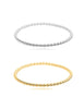 gedrehter Armreif 3,5 mm breit rund - Shanti Enterprise AG