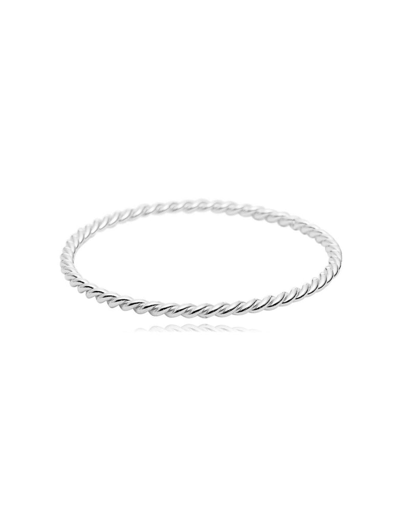 gedrehter Armreif 3,5 mm breit rund - Shanti Enterprise AG