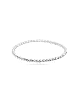 gedrehter Armreif 3,5 mm breit rund ec