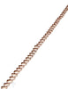 Hämatit Strang rosé vergoldet poliert Herz 6x6 mm (6,2x6,2 mm) - Shanti Enterprise AG