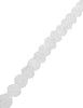 Herkimer Diamant Strang Disk 1 mm weiss bedampft 21 cm - Shanti Enterprise AG
