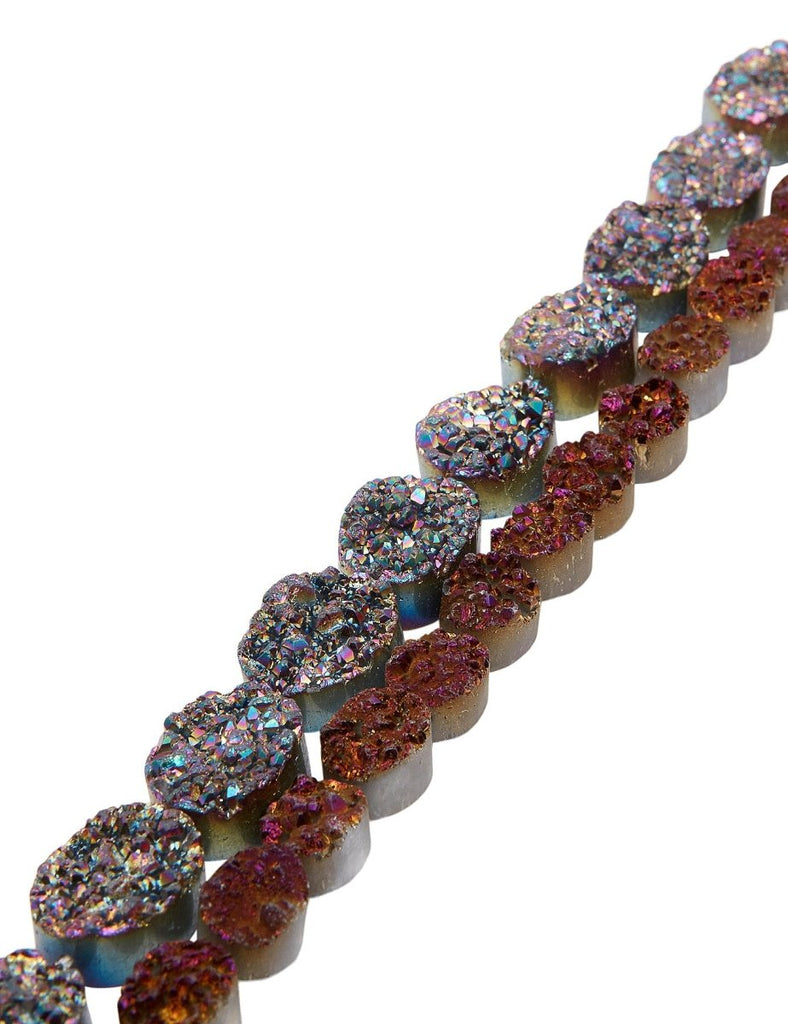 Herkimer Diamant Strang oval bedanpft - Shanti Enterprise AG