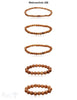 Holz Armband auf Elast - Shanti Enterprise AG