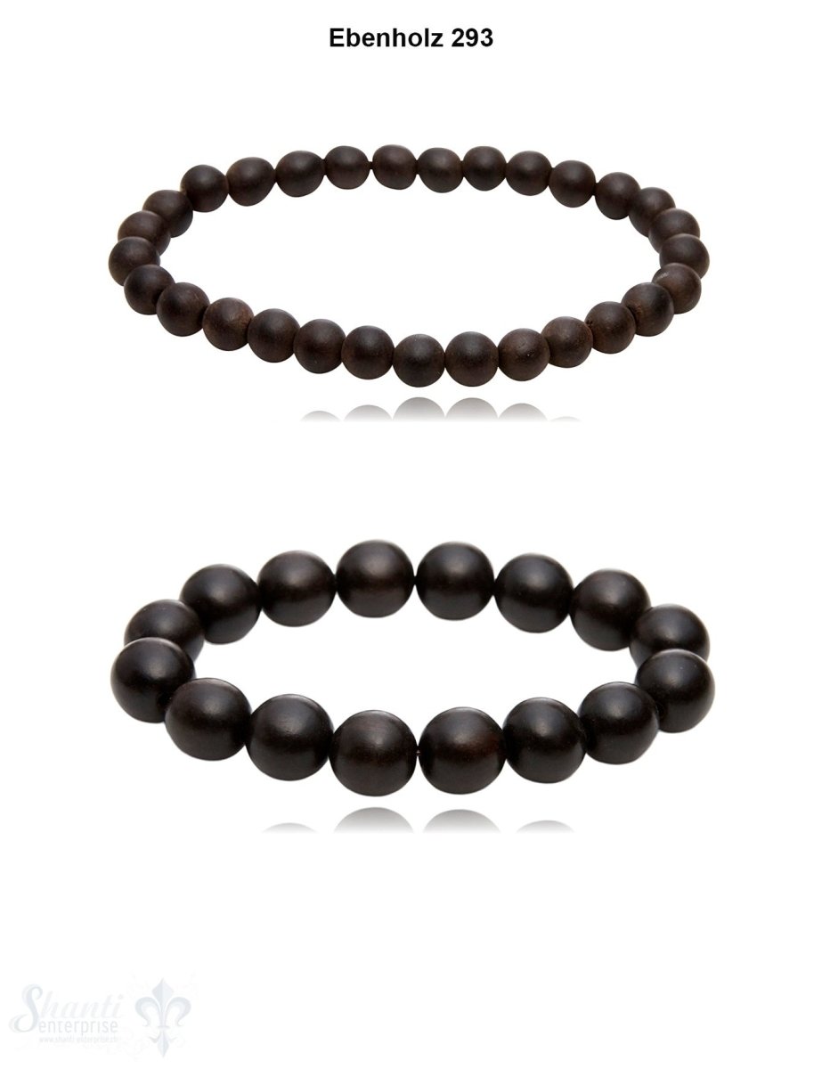Holz Armband auf Elast - Shanti Enterprise AG