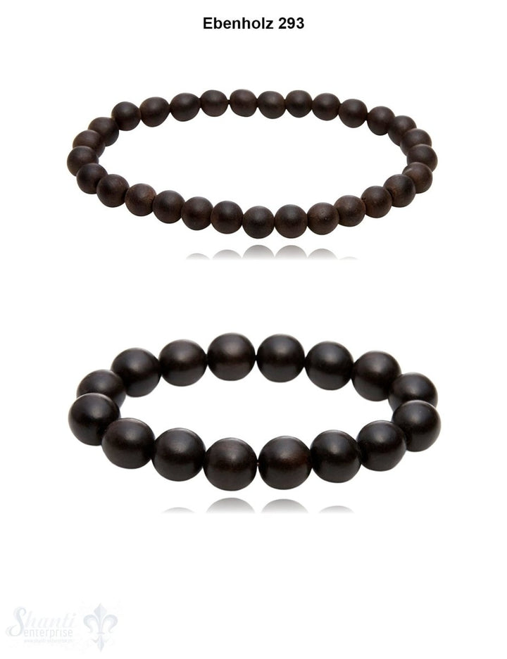 Holz Armband auf Elast - Shanti Enterprise AG