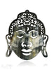 Horn Anhänger Buddha 85x70 mm durchbrochen mit Loch Farbabweichungen sind möglich - Shanti Enterprise AG