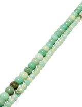 Jade Strang apfelgrün gefärbt facettiert Buttons 6 mm AA (5,9-6,4 mm)