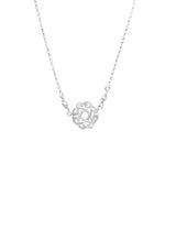 Keltischer Knoten an Anker Kette 0.9x1.2 mm facettiert 40+42 cm verstellbar mit Federringschloss