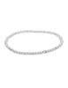 "Kugel Armband poliert 18 cm auf Elast 2 mm / 3 mm / 4 mm in Silber 925 / Silber 925 gelb vergoldet - Shanti Enterprise AG