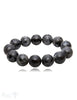 Labradorit grau Armband 16 mm poliert 20 cm ( Amorthesit) - Shanti Enterprise AG
