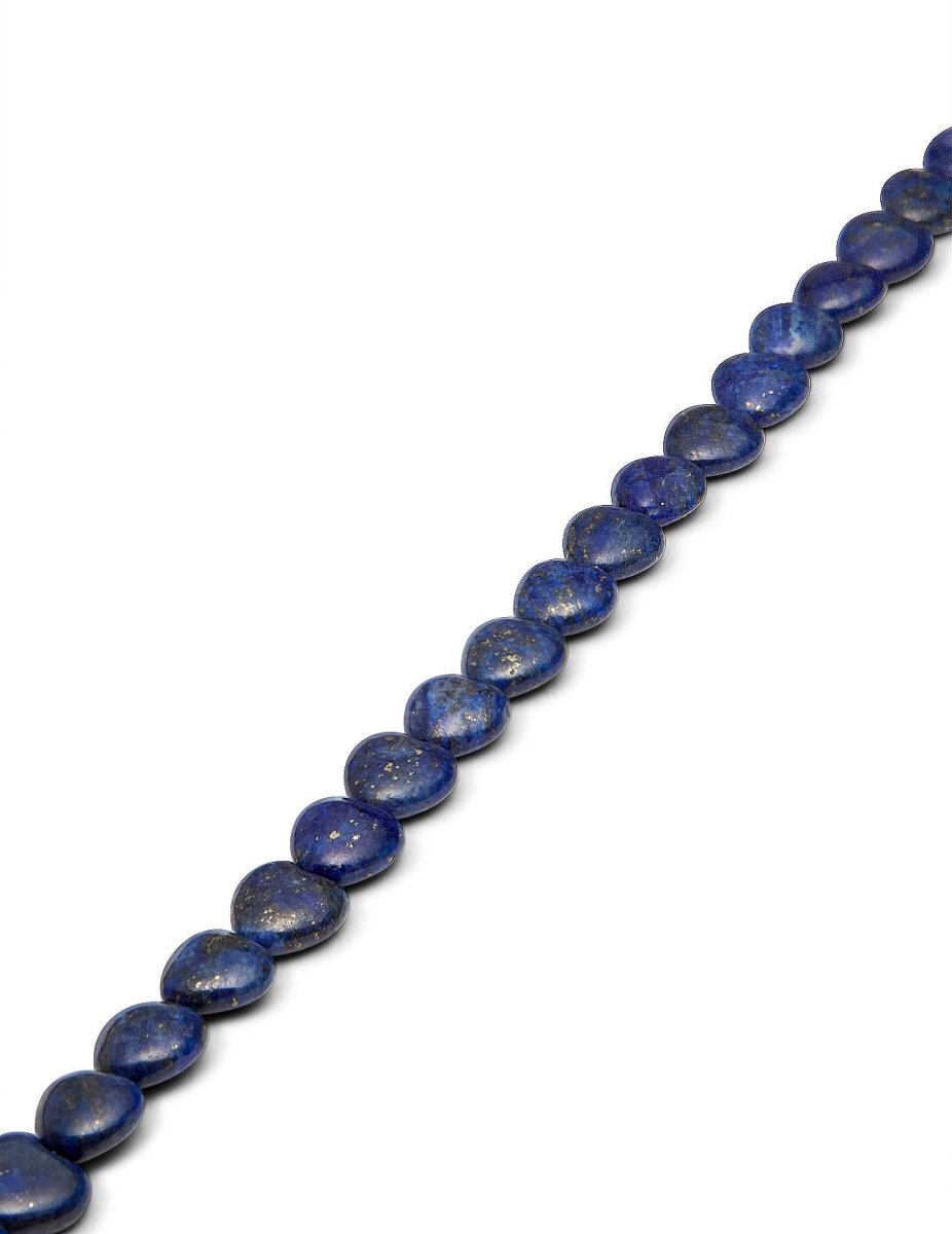 Lapislazuli Strang blau poliert Herz 10x10 mm AA - Shanti Enterprise AG